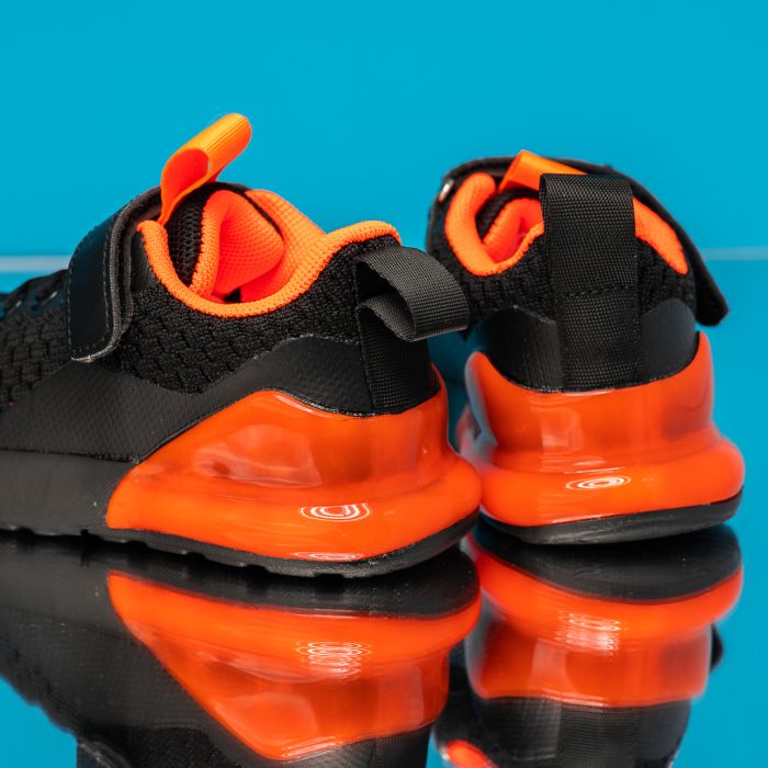 Спортни обувки за деца Emery черен/оранжево #12272