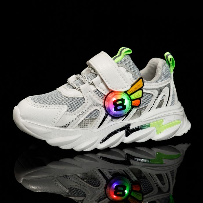 Спортни обувки за деца Jolie Бяло/Зелено #12208