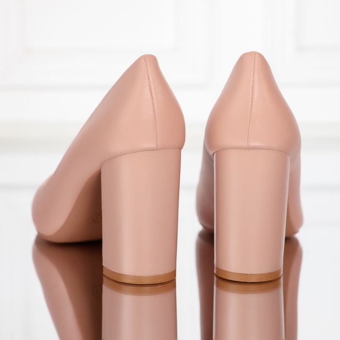 Дамски обувки с ток Vicky Розово #12397