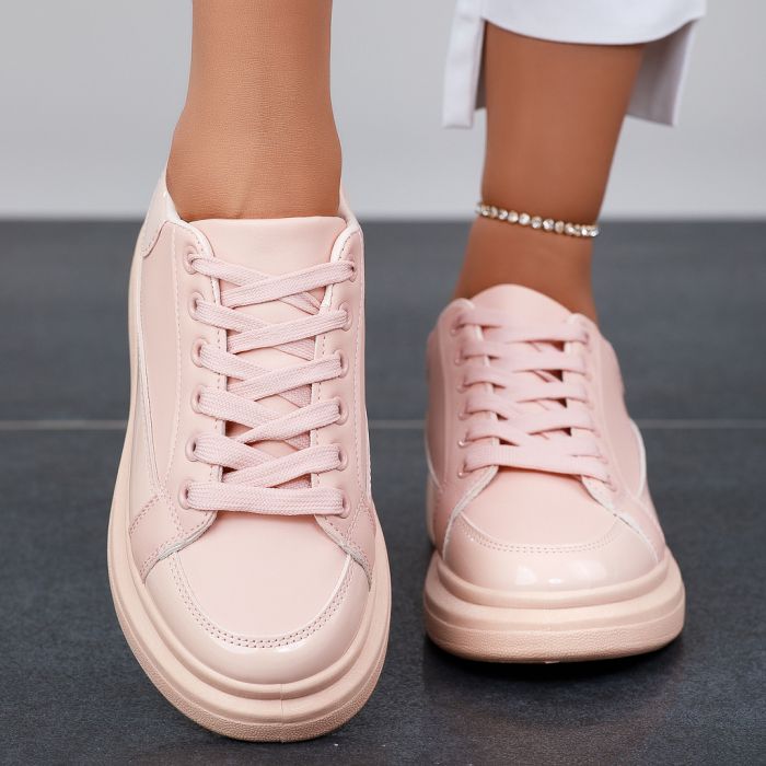 Дамски спортни обувки Alice Розово #12489