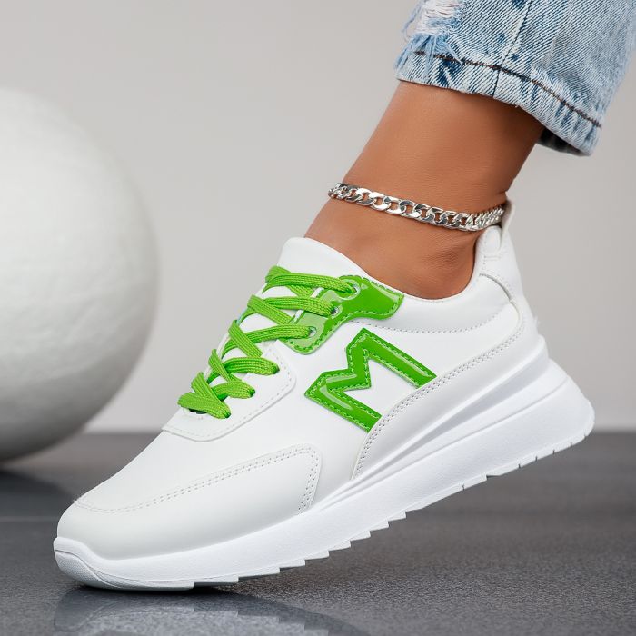 Дамски спортни обувки Mia Зелено #12505