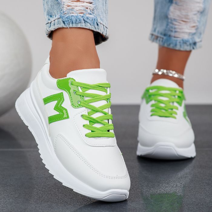 Дамски спортни обувки Mia Зелено #12505
