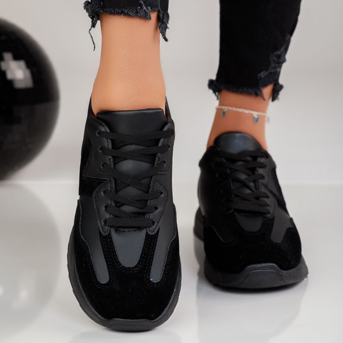 Selena Női Fekete Sportcipő #12509