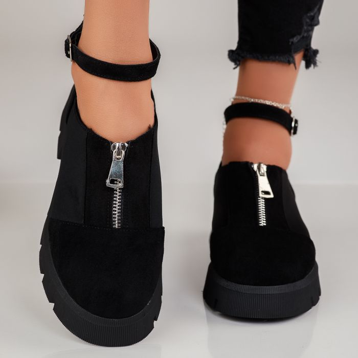 Ежедневни дамски обувки Nero черен #12550